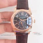 Perfect Replica KMF Patek Philippe Annual Calendar Rose Gold Price List - 40mm Mens Watches